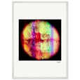 Chromatic Kiss Framed print A1 (59.4 x 84.1 cm) White frame 10