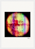 Chromatic Kiss Framed print A3 (29.7 x 42  cm) White frame 18