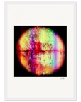 Chromatic Kiss Framed print A3 (29.7 x 42 cm) White frame 18