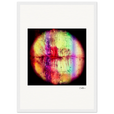 Chromatic Kiss Framed print A3 (29.7 x 42 cm) White frame 18