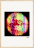 Chromatic Kiss Framed print A3 (29.7 x 42  cm) Wood frame 28
