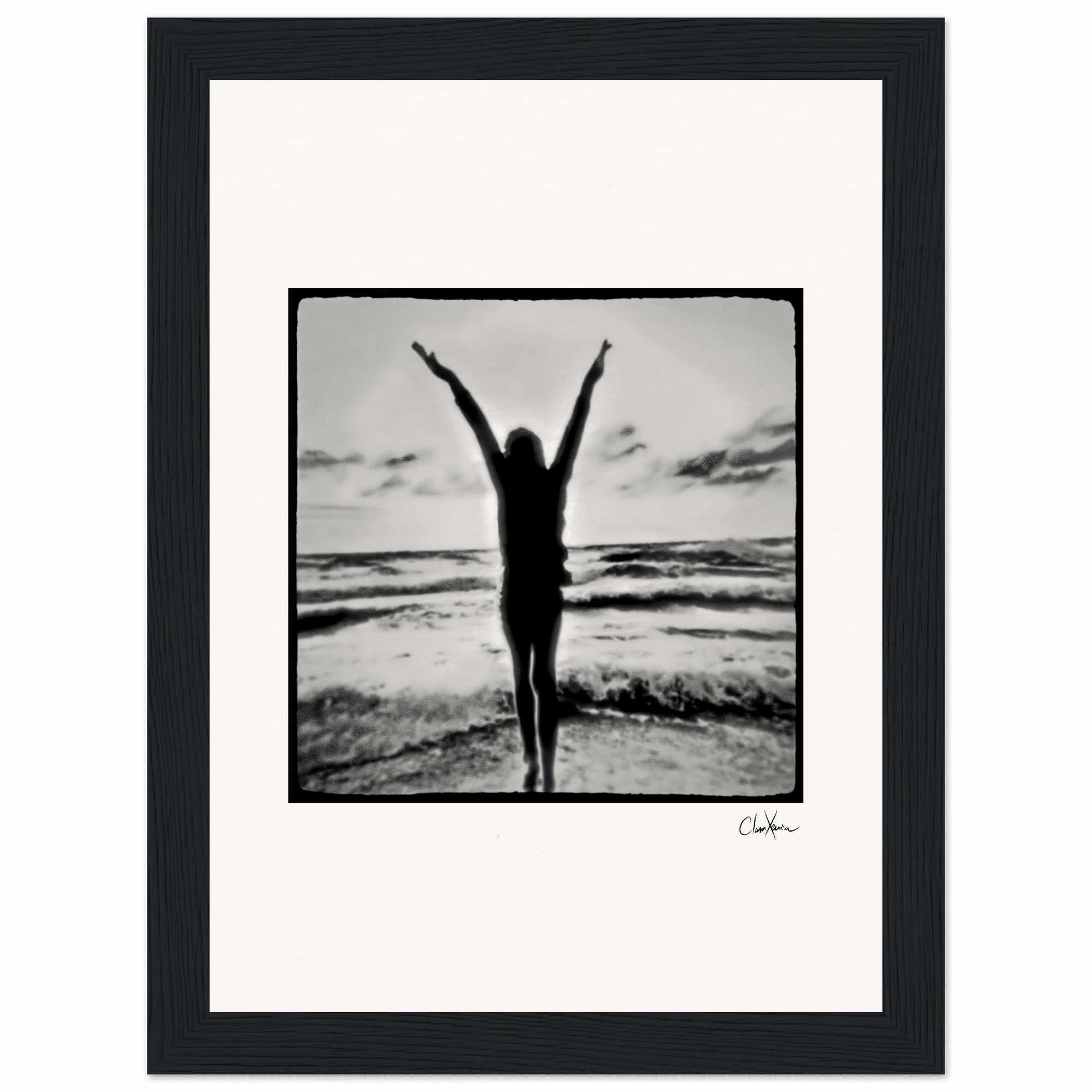 Circle of Life Framed print 13x18 cm / 5x7″ Black frame 43