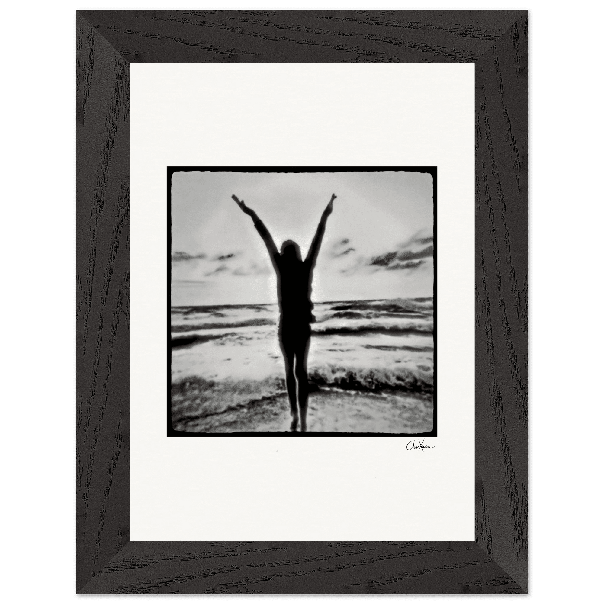 Circle of Life Framed print 13x18 cm / 5x7″ Black frame 39