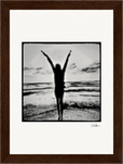 Circle of Life Framed print 13x18 cm / 5x7″ Dark wood frame 36