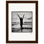 Circle of Life Framed print 13x18 cm / 5x7″ Dark wood frame 36