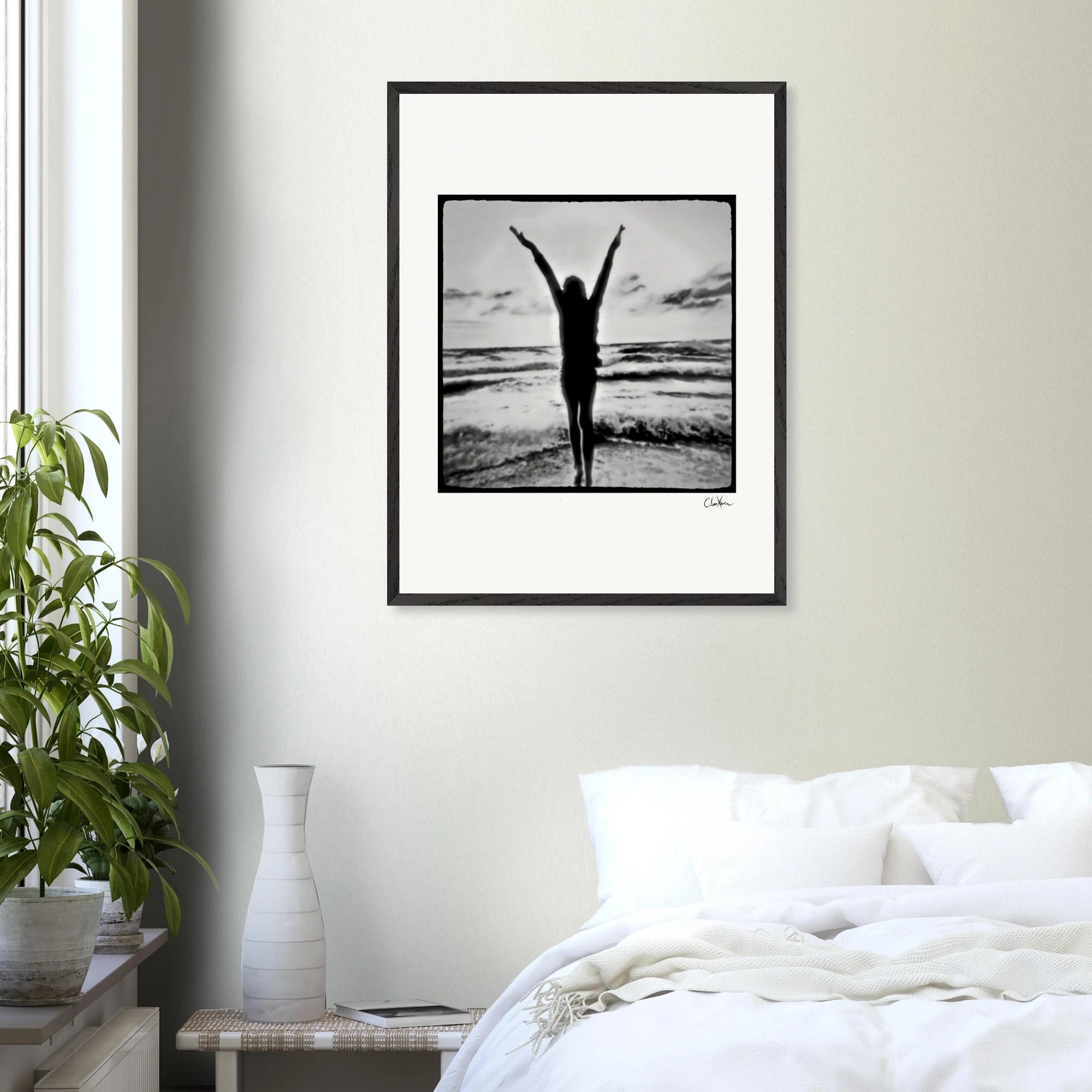 Circle of Life Framed print 13x18 cm / 5x7″ White frame 5