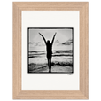 Circle of Life Framed print 13x18 cm / 5x7″ Wood frame 22
