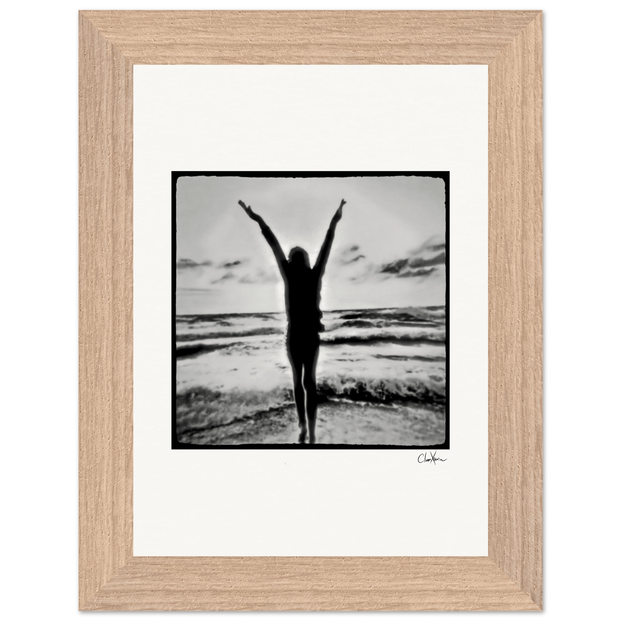 Circle of Life Framed print 13x18 cm / 5x7″ Wood frame 22