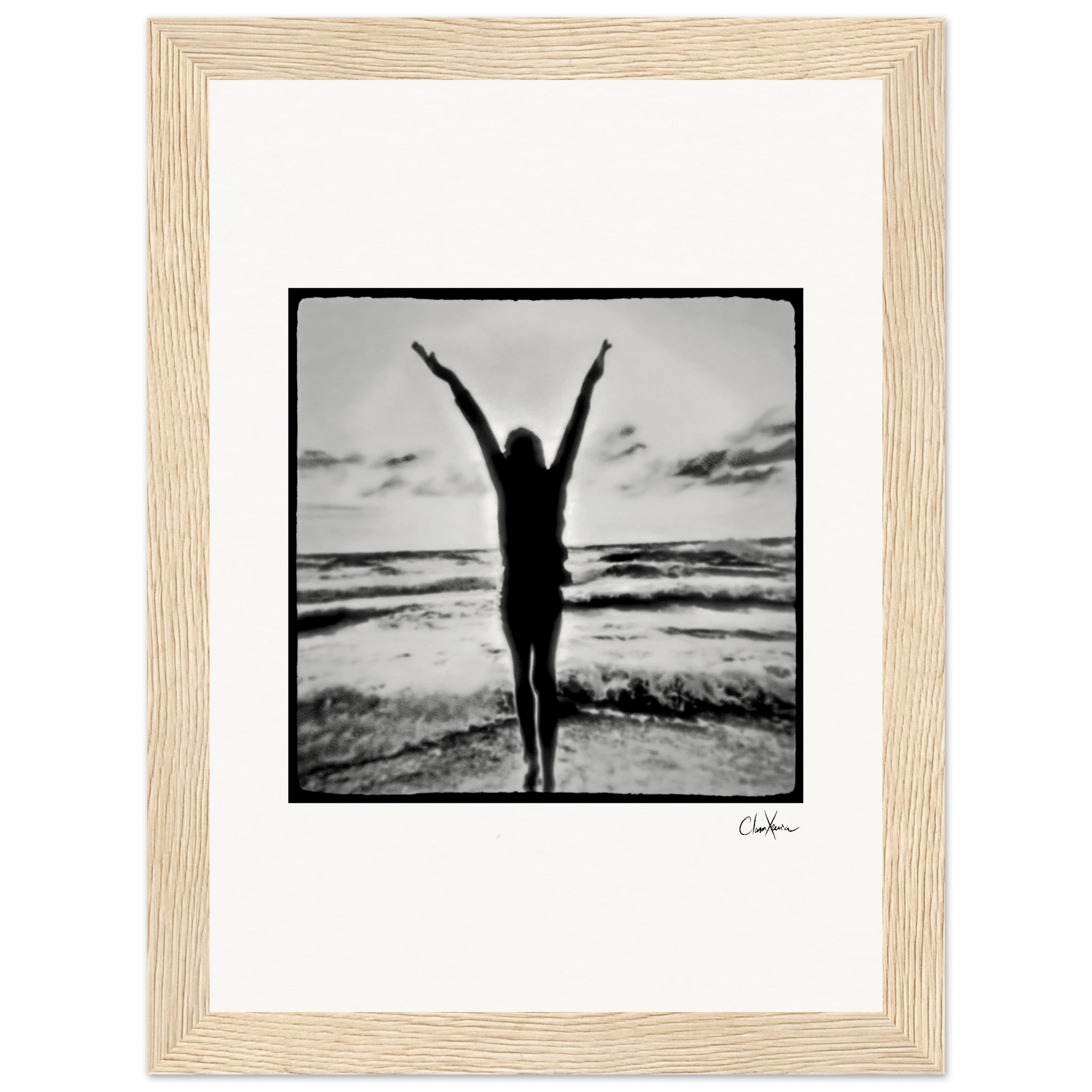 Circle of Life Framed print 13x18 cm / 5x7″ Wood frame 21