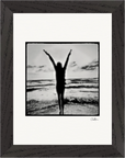 Circle of Life Framed print 15x20 cm / 6x8″ Black frame 32