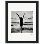 Circle of Life Framed print 15x20 cm / 6x8″ Black frame 39
