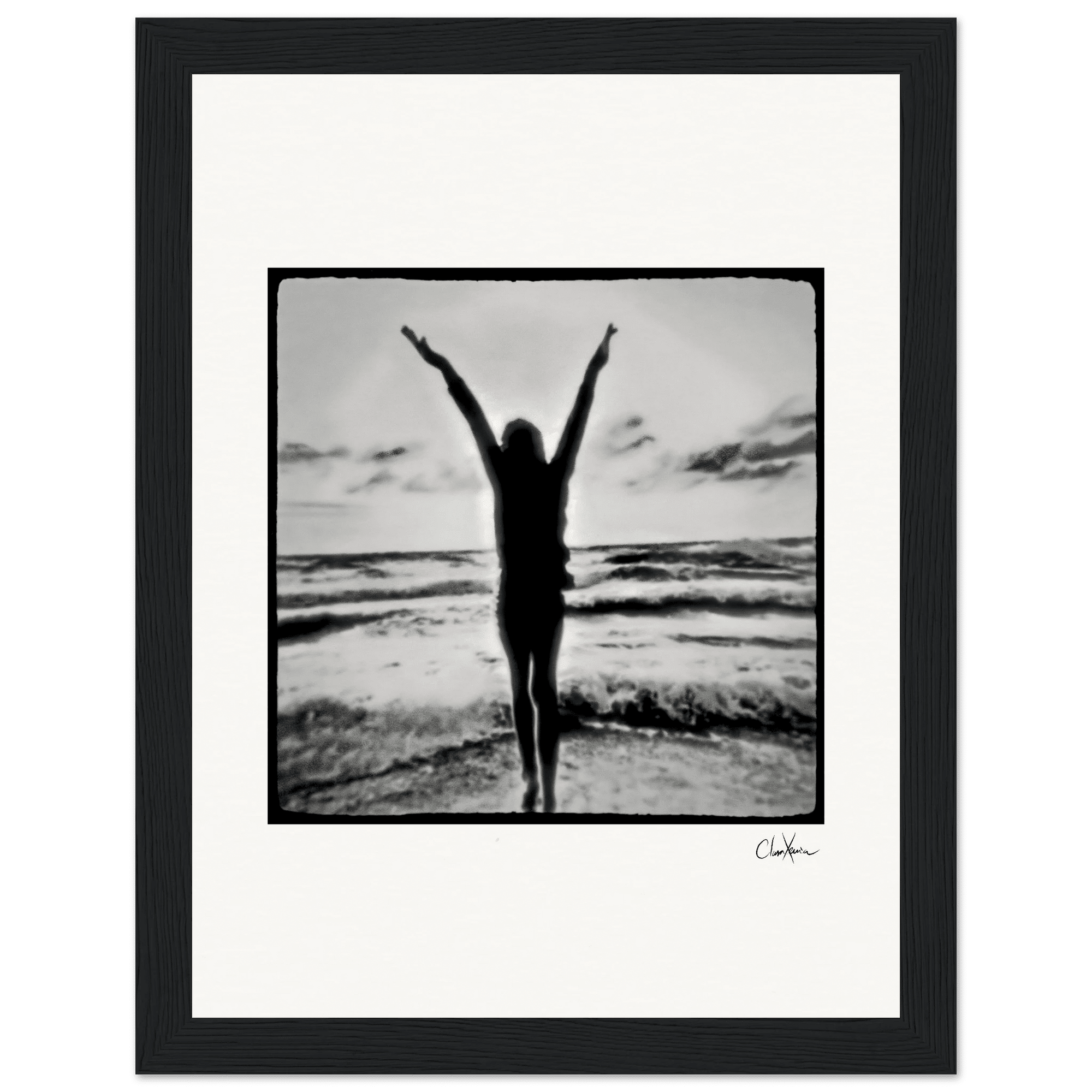 Circle of Life Framed print 15x20 cm / 6x8″ Black frame 39