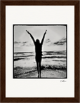 Circle of Life Framed print 15x20 cm / 6x8″ Dark wood frame 37
