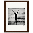 Circle of Life Framed print 15x20 cm / 6x8″ Dark wood frame 37