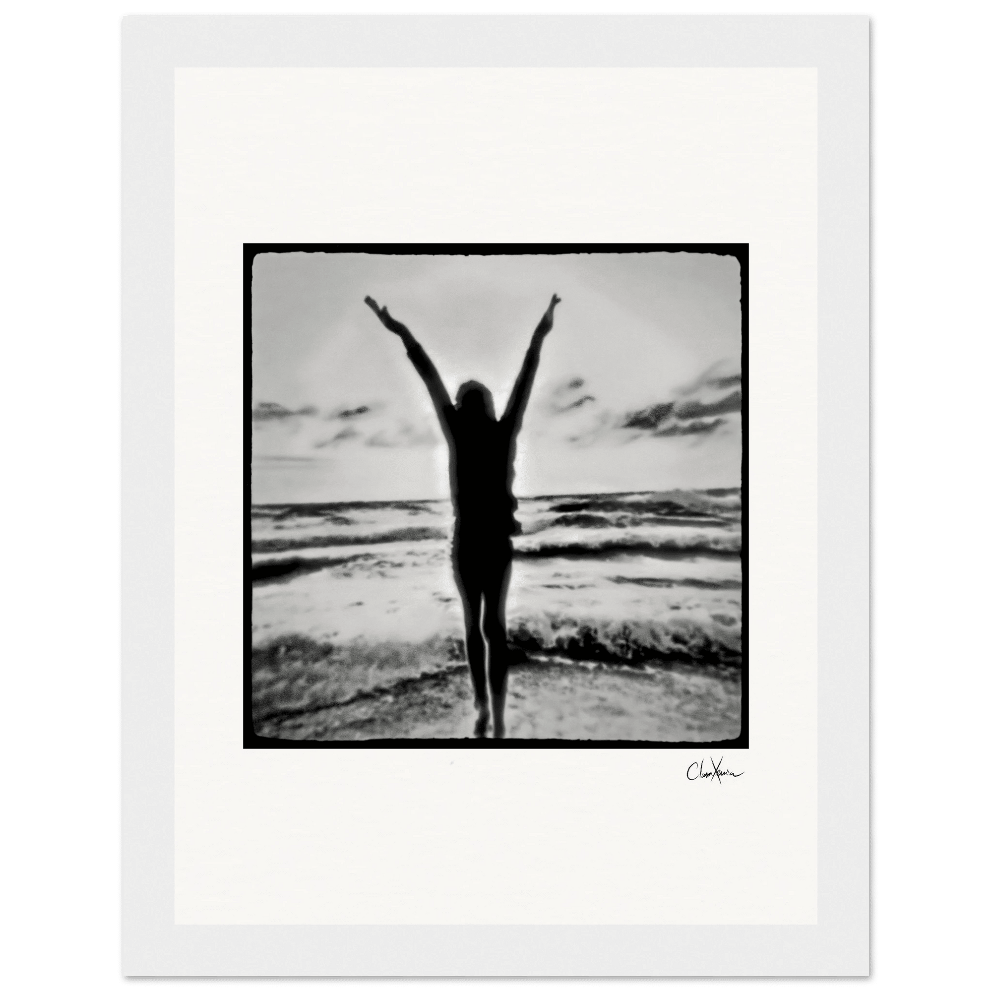 Circle of Life Framed print 15x20 cm / 6x8″ White frame 14