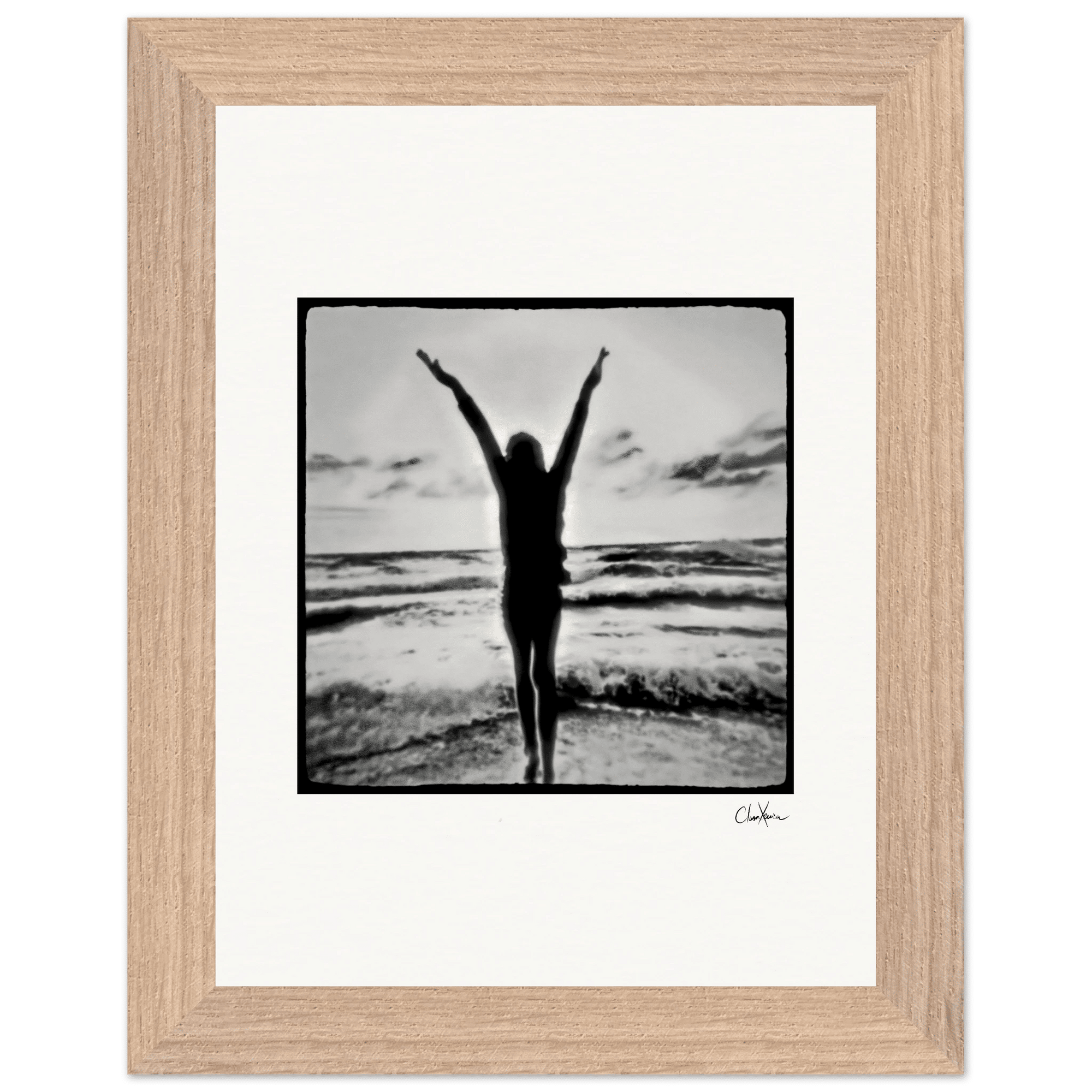 Circle of Life Framed print 15x20 cm / 6x8″ Wood frame 27