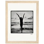 Circle of Life Framed print 15x20 cm / 6x8″ Wood frame 19