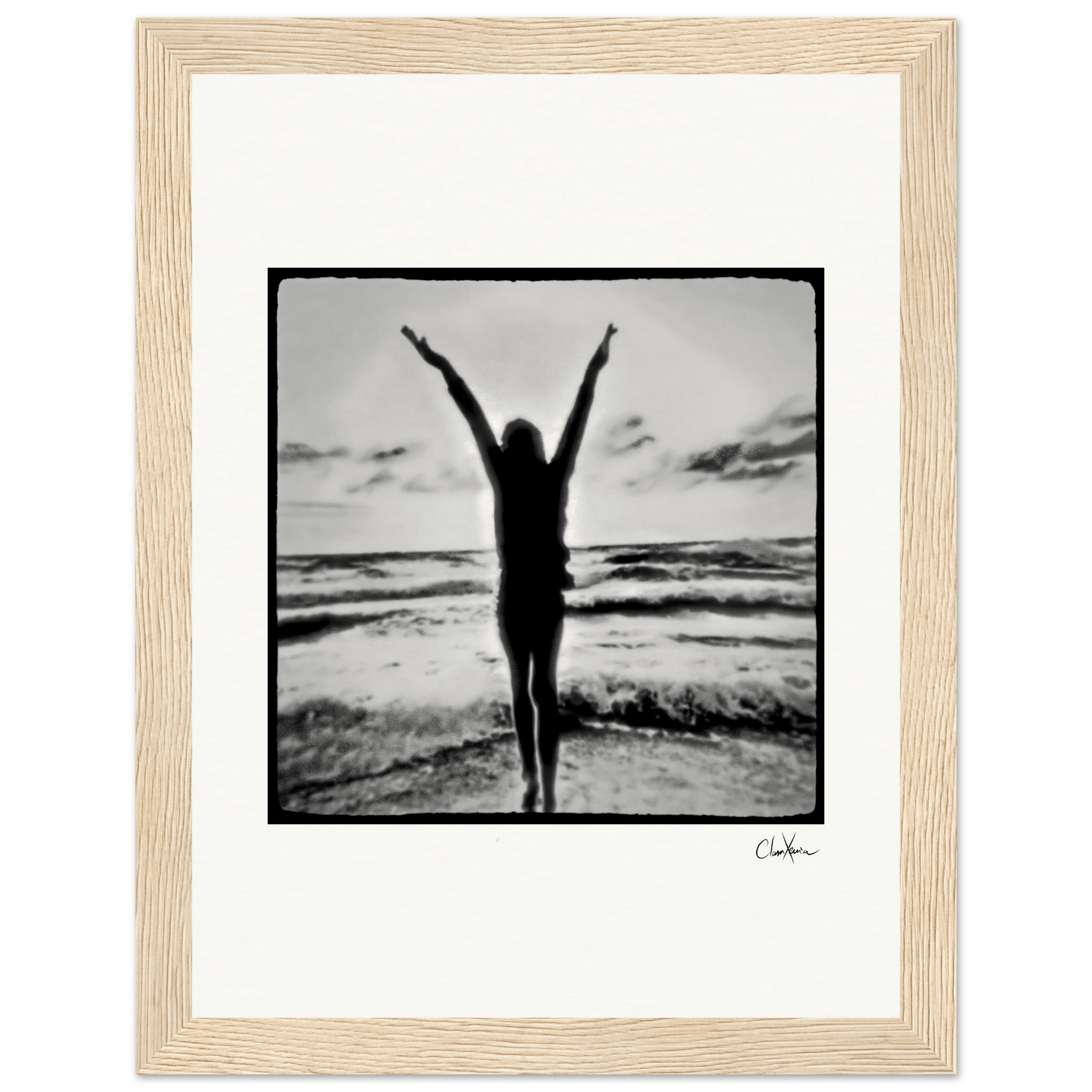 Circle of Life Framed print 15x20 cm / 6x8″ Wood frame 19