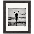 Circle of Life Framed print 20x25 cm / 8x10″ Black frame 35