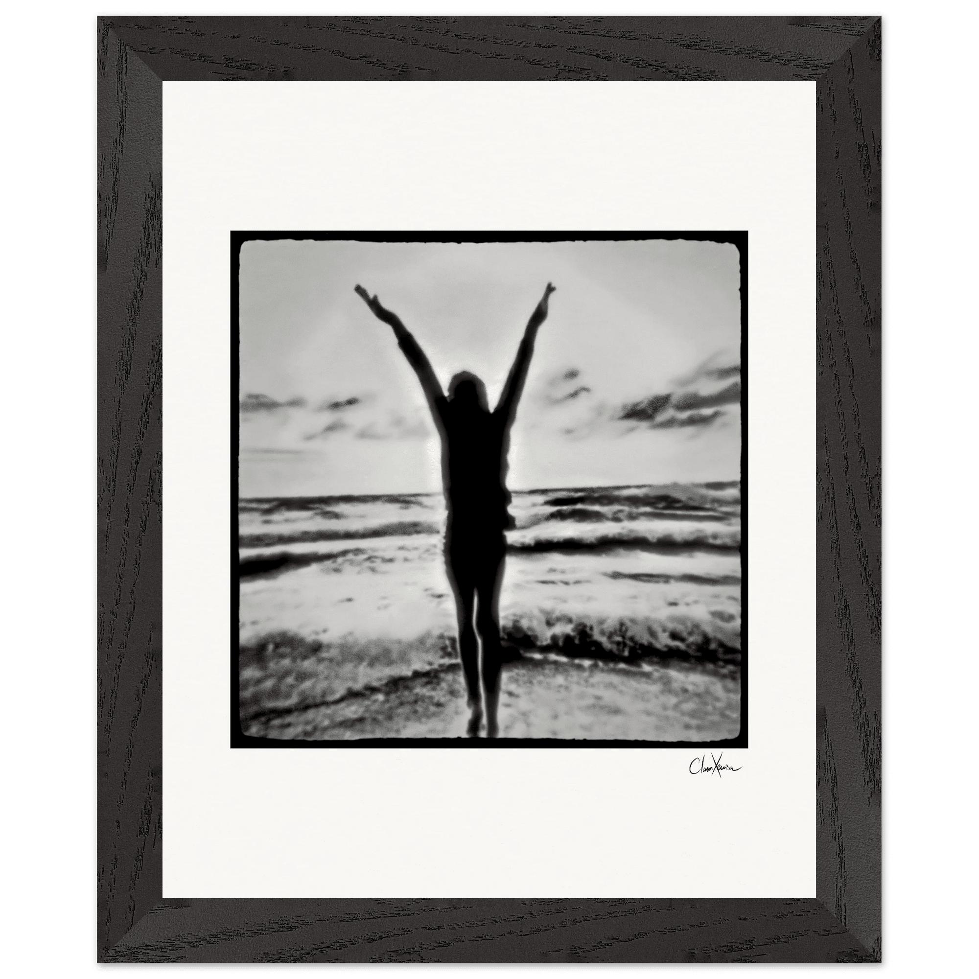 Circle of Life Framed print 20x25 cm / 8x10″ Black frame 35