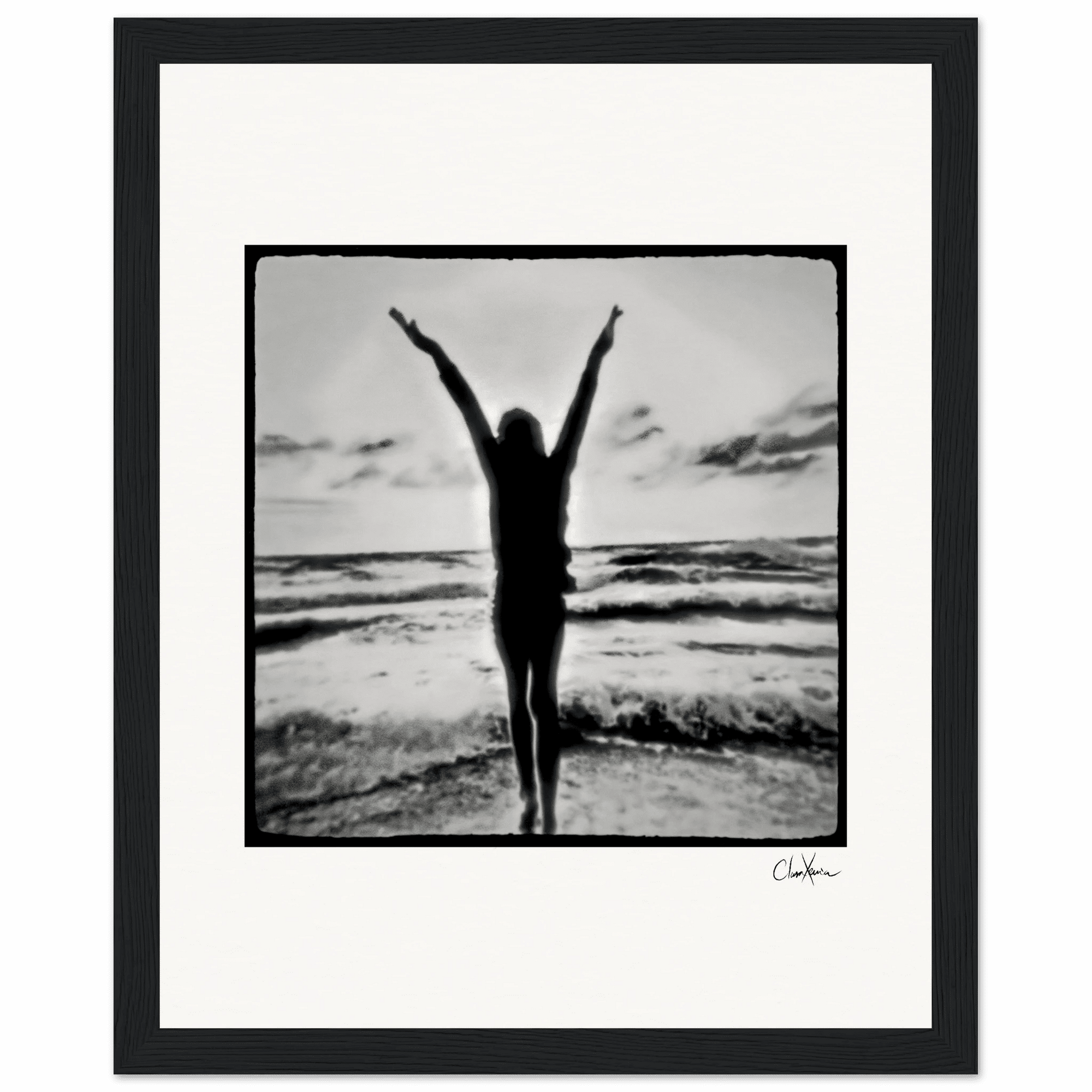 Circle of Life Framed print 20x25 cm / 8x10″ Black frame 50