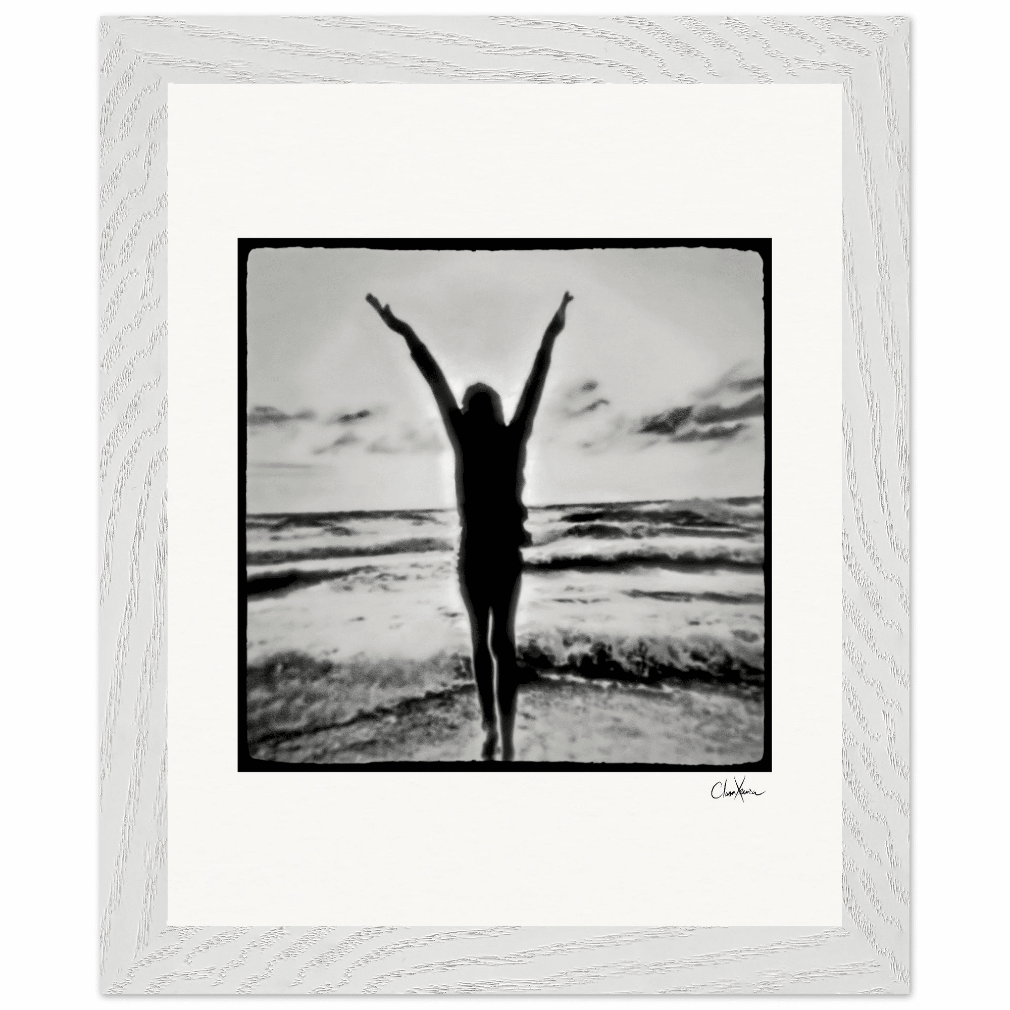 Circle of Life Framed print 20x25 cm / 8x10″ White frame 7