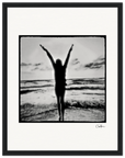 Circle of Life Framed print 27x35 cm / 11x14″ Black frame 45