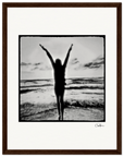 Circle of Life Framed print 27x35 cm / 11x14″ Dark wood frame 35