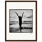 Circle of Life Framed print 27x35 cm / 11x14″ Dark wood frame 35