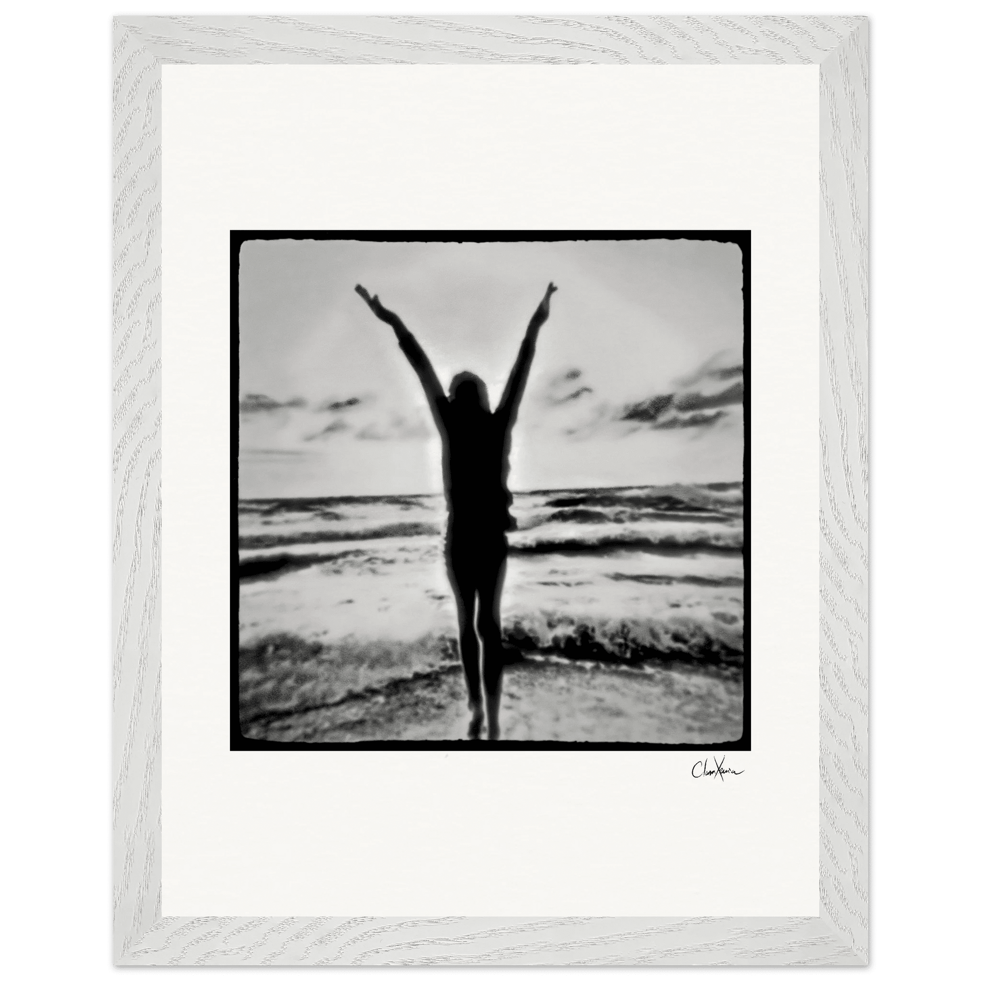 Circle of Life Framed print 27x35 cm / 11x14″ White frame 11