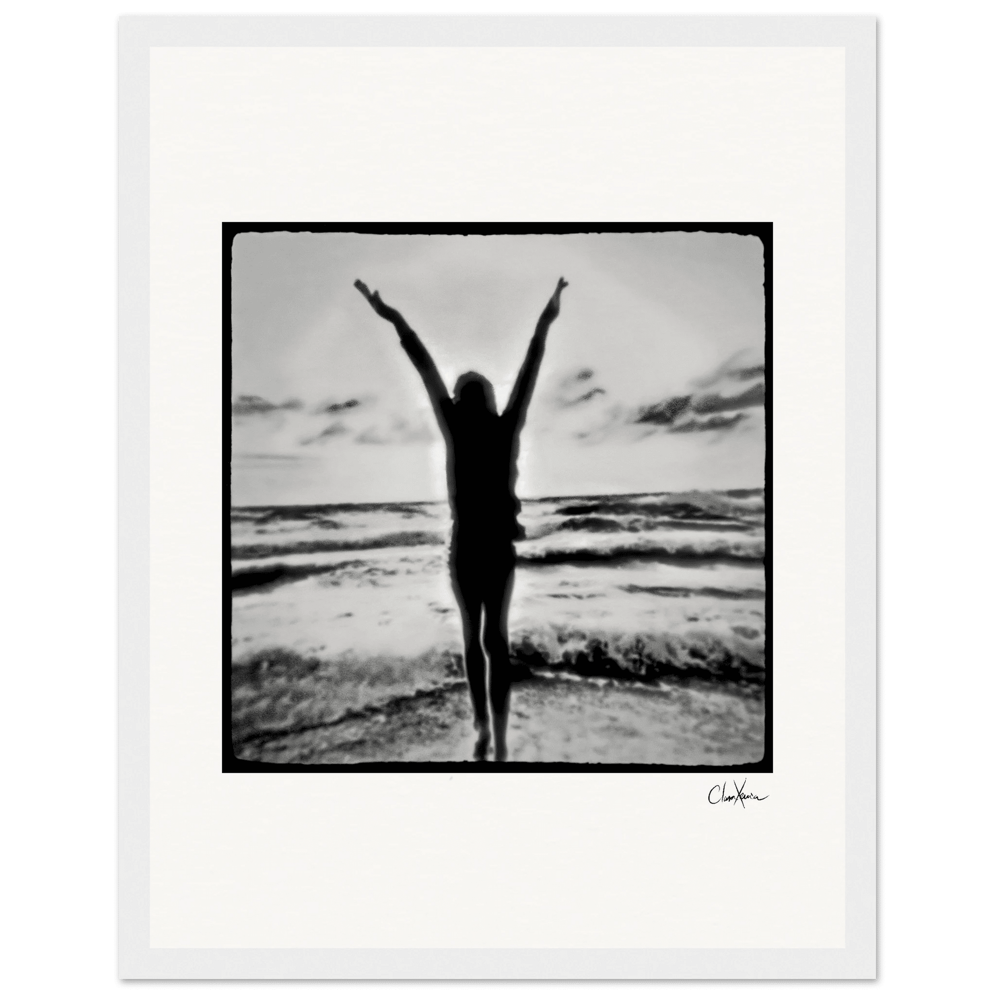 Circle of Life Framed print 27x35 cm / 11x14″ White frame 8