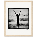 Circle of Life Framed print 27x35 cm / 11x14″ Wood frame 27