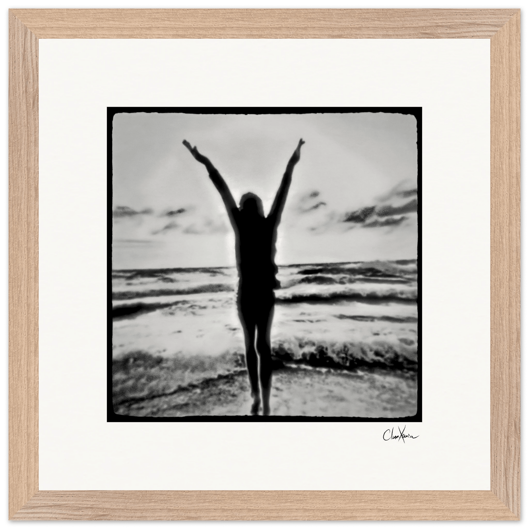 Circle of Life Framed print 30x30 cm / 12x12″ Wood frame 20