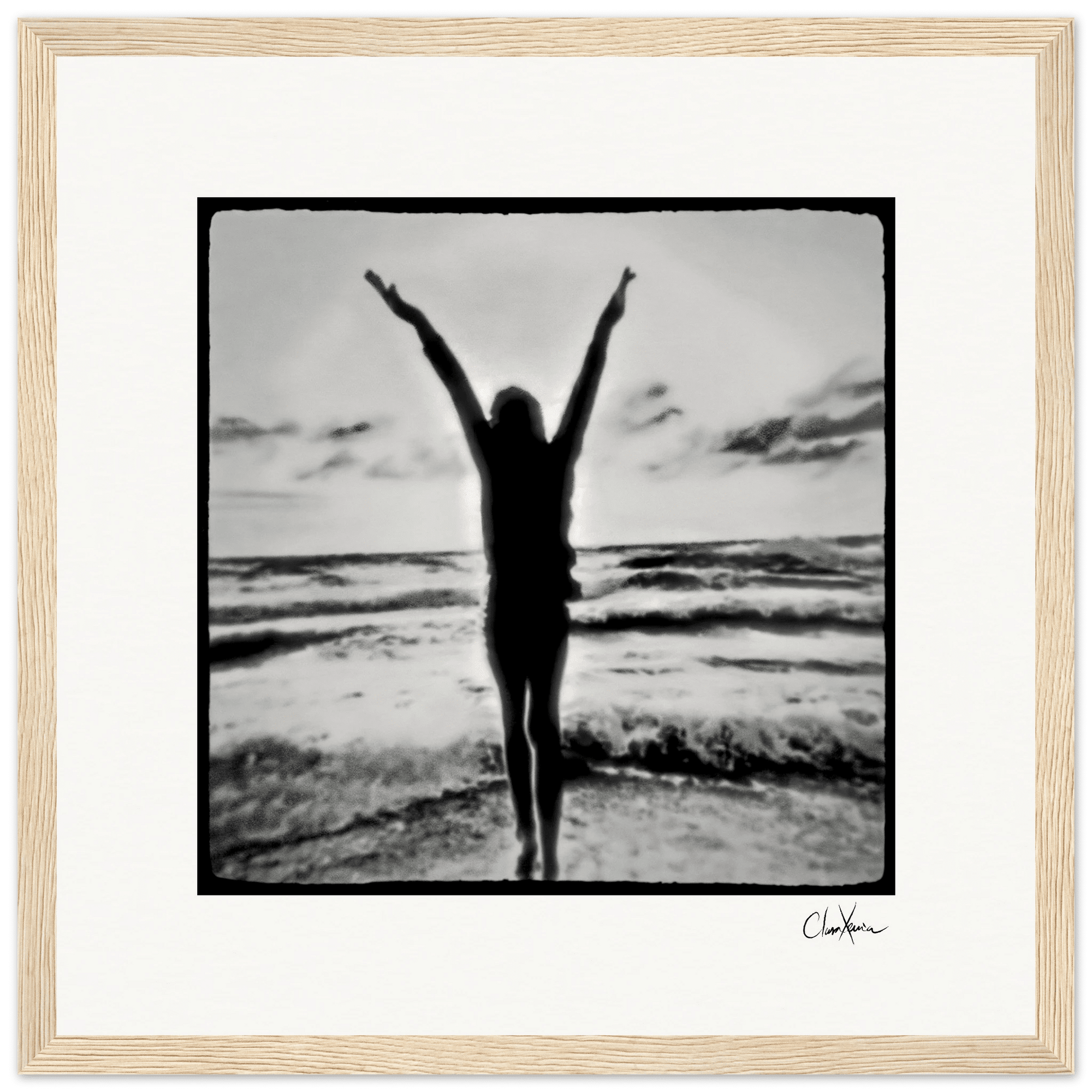 Circle of Life Framed print 30x30 cm / 12x12″ Wood frame 26