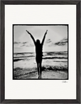 Circle of Life Framed print 30x40 cm / 12x16″ Black frame 31