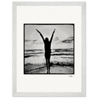 Circle of Life Framed print 30x40 cm / 12x16″ White frame 15