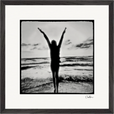 Circle of Life Framed print 40x40 cm / 16x16″ Black frame 37