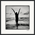 Circle of Life Framed print 40x40 cm / 16x16″ Black frame 44