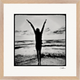 Circle of Life Framed print 40x40 cm / 16x16″ Wood frame 23