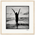 Circle of Life Framed print 40x40 cm / 16x16″ Wood frame 24