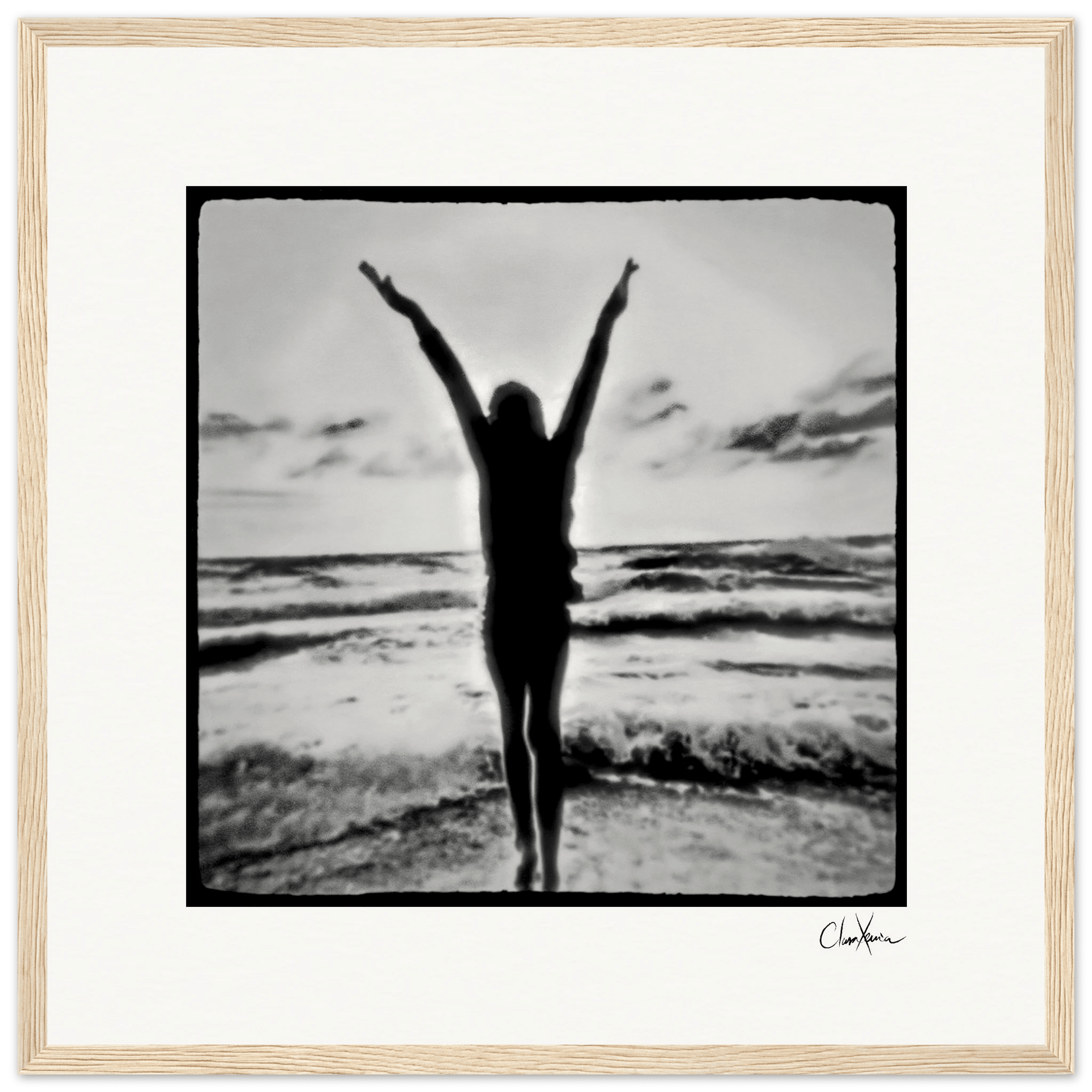 Circle of Life Framed print 40x40 cm / 16x16″ Wood frame 24