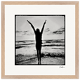 Circle of Life Framed print 40x40 cm / 16x16″ Wood frame 23