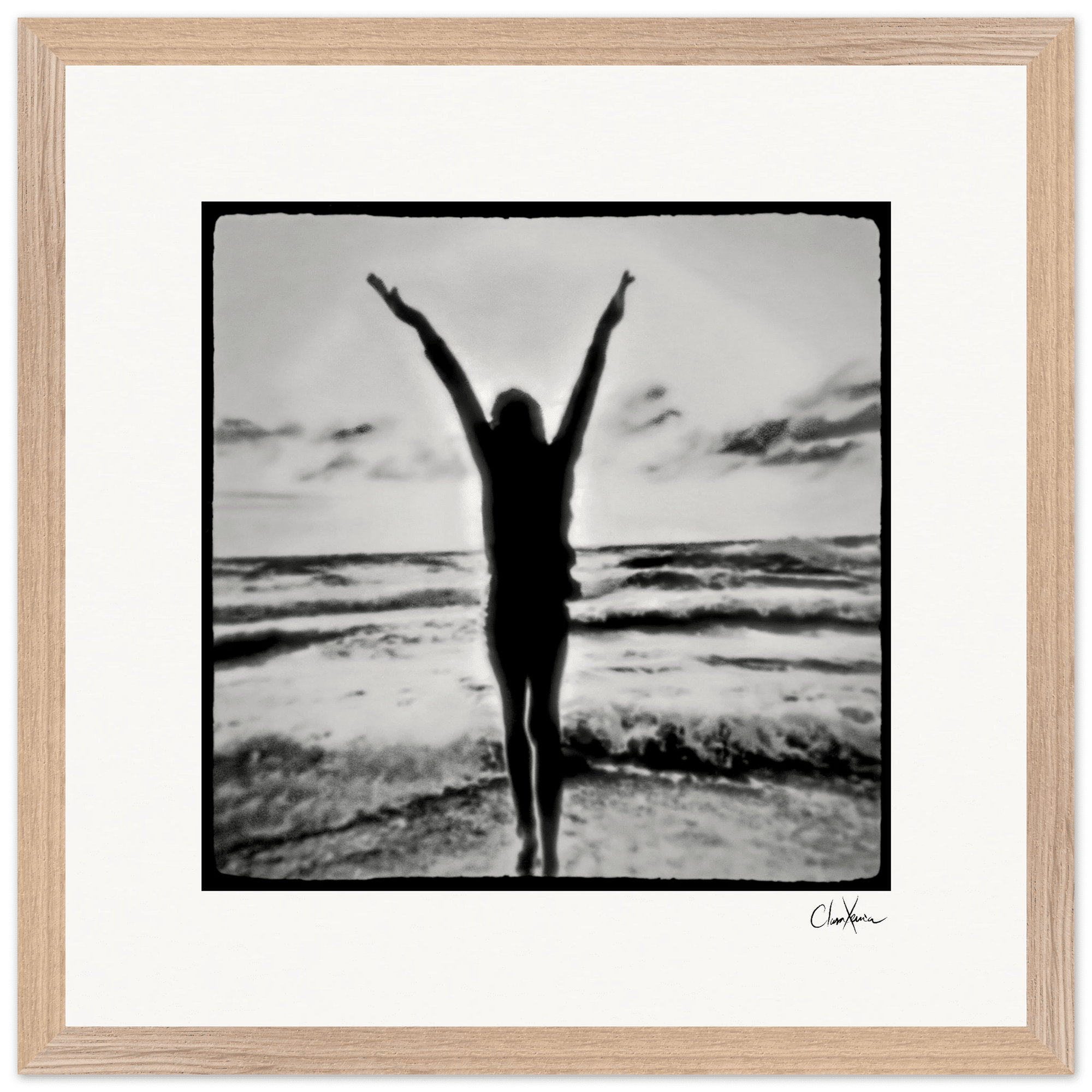 Circle of Life Framed print 40x40 cm / 16x16″ Wood frame 23