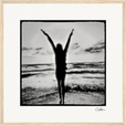 Circle of Life Framed print 40x40 cm / 16x16″ Wood frame 24