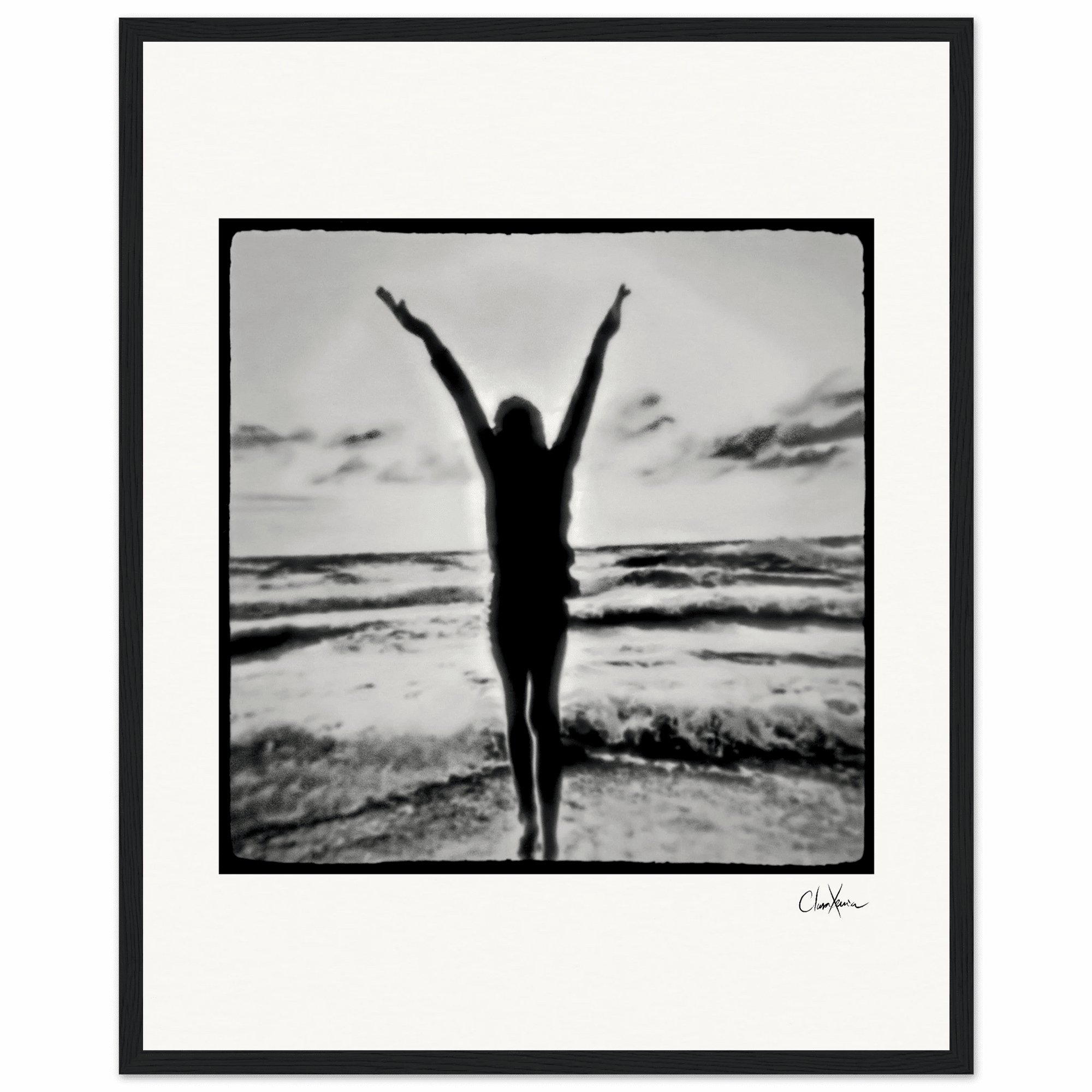 Circle of Life Framed print 40x50 cm / 16x20″ Black frame 48