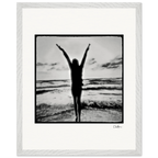 Circle of Life Framed print 40x50 cm / 16x20″ White frame 8