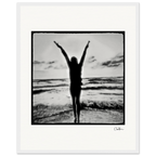 Circle of Life Framed print 40x50 cm / 16x20″ White frame 12