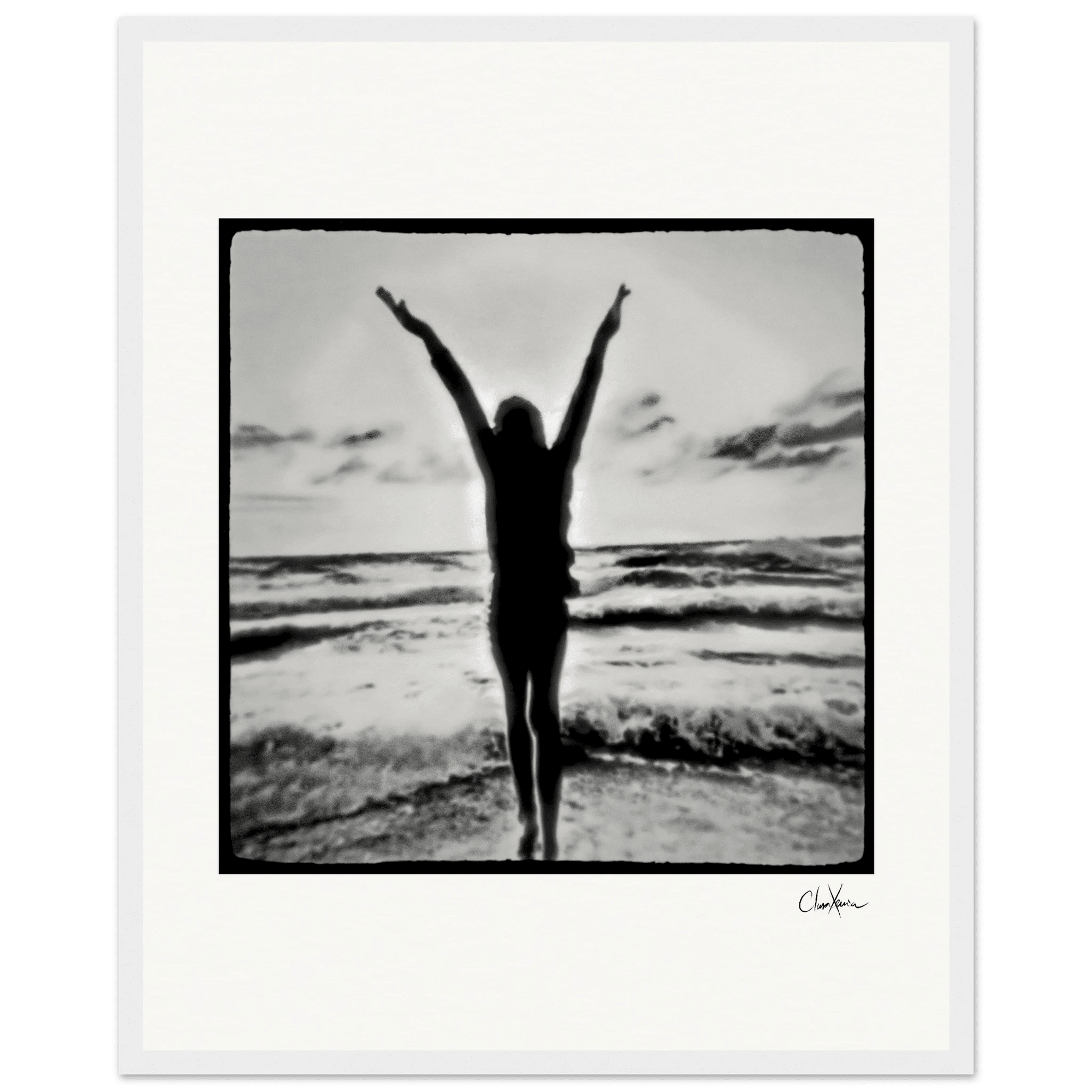 Circle of Life Framed print 40x50 cm / 16x20″ White frame 12