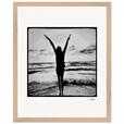 Circle of Life Framed print 40x50 cm / 16x20″ Wood frame 28