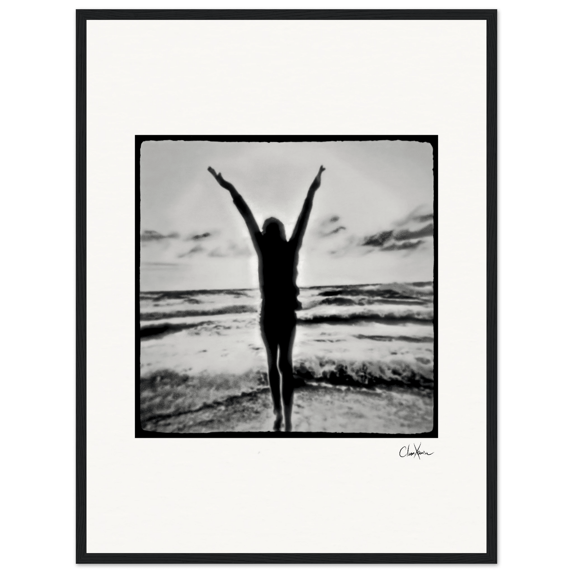 Circle of Life Framed print 45x60 cm / 18x24″ Black frame 42